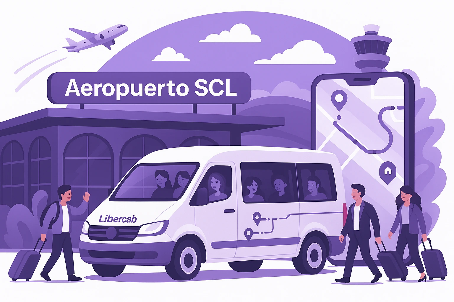 Ecosistema Libercab para aeropuertos